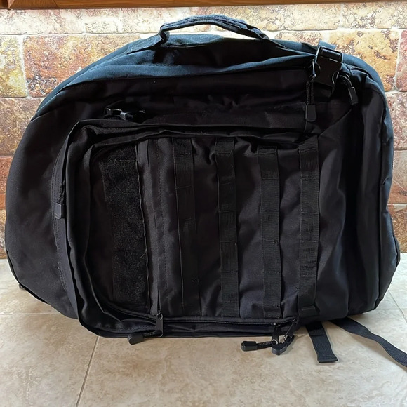 Explorer Tactical Men’s Women’s Backpack Outdoor Hiking Camping Bag Black - Picture 5 of 14